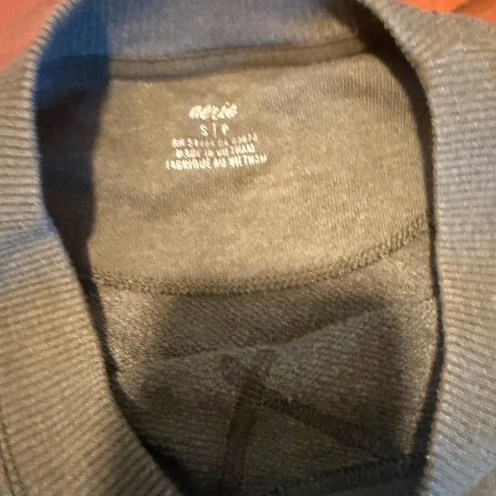 Aerie Forest Green Relaxed Crew Neck Sweater - Picture 4 of 4